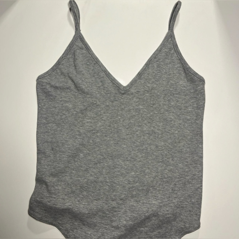 SPAGHETTI STRAP, V NECK BODYSUIT